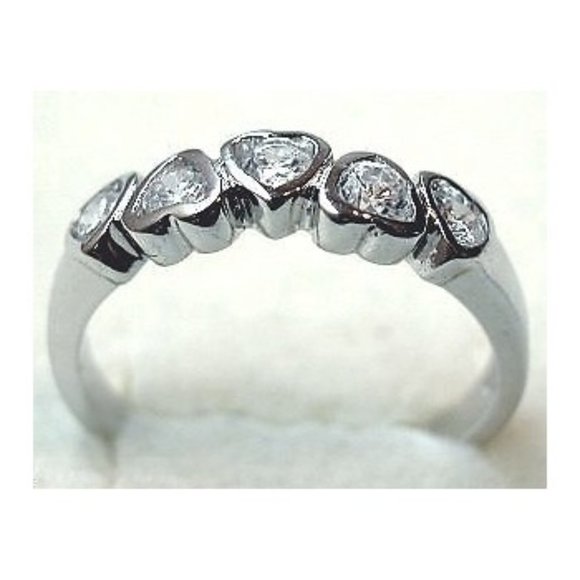 Heart Sterling Silver Ring - Picture 2 of 4